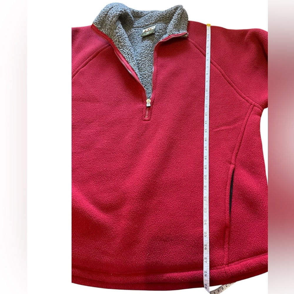 Adirondack ATC 1/4 Zip Fleece Pullover Sweater Mens Size Large - Picture 6 of 7